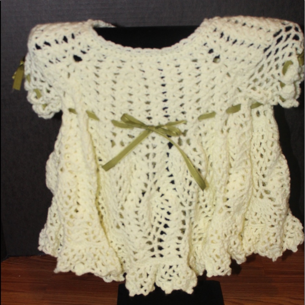 Homemade Cream Dress